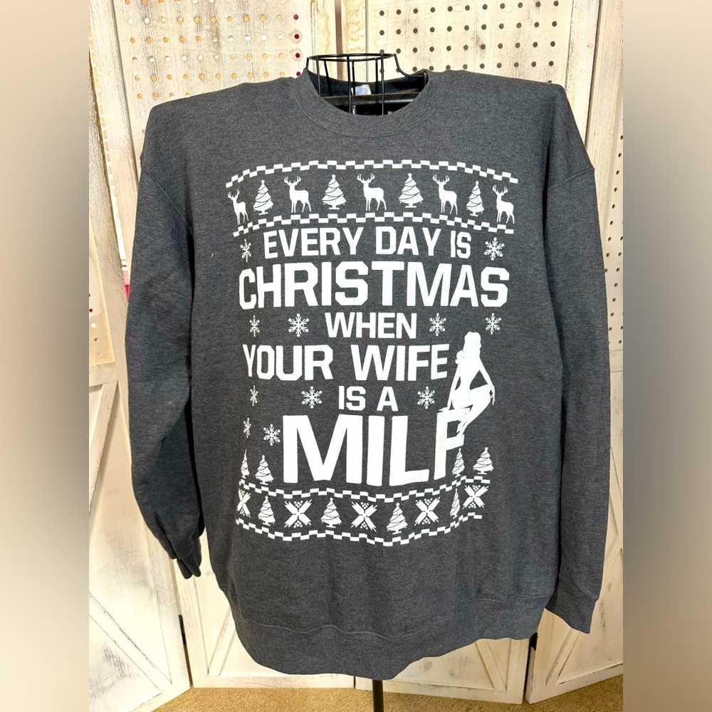 New 2XL Ugly Christmas Sweater Sweatshirt
